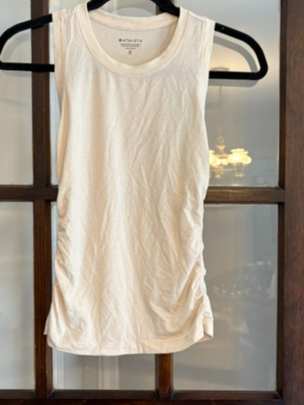 Athleta Cream Tank, Size XS